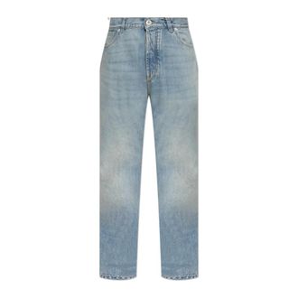 Alexander McQueen Jeans, Heren, Blauw, XL, Katoen, Straight Leg Jeans