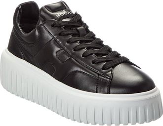 Hogan H-Stripes Leather Sneaker