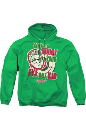 Gildan A Christmas Story Youll Shoot Your Eye Out Adult Pull Over Hoodie / Hooded Sweatshirt