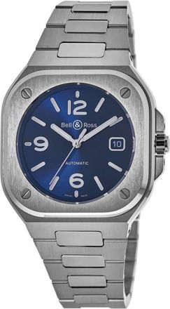 Bell & Ross BR 05 (40 MM) Steel Blue Dial Mens Watch BR05A-BLU-ST/SST