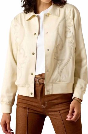 Ariat Vaquero Bomber Jacket In Summer Sand