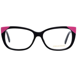 Emilio Pucci PUEP511754005AC Black Plastic Optical Eyeglasses - Black