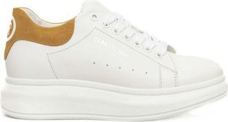 Cerruti White Leather Women Womens Sneaker