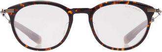 Dita Eyewear LANCIER Demo Oval Unisex Eyeglasses LSA-402 02 50