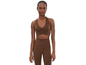 Beach Riot Mindy Top Womens Lingerie Chestnut : LG, Nylon/Spandex