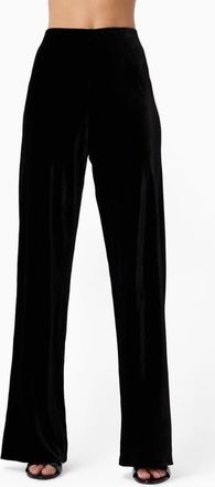 Cami NYC Bristol Flare Velvet Pants in Black at Nordstrom, Size X-Large