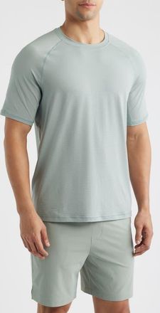Zella Endurance Performance T-Shirt in Green Slate at Nordstrom, Size Xxx-Large