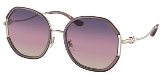 Coach HC7144BD CD452 Asian Fit 9413U6 Womens Sunglasses Gold Size 59