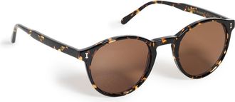 Illesteva Como Sunglasses, carey, One Size