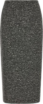 Valentino Garavani Pencil Skirt - female - Valentino Garavani - Pencil Skirts - Gray - 2XS - Skirts