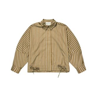 Munthe Loasta Striped Shirt - female - Munthe - Shirts - Brown - XS - Blouses & Shirts