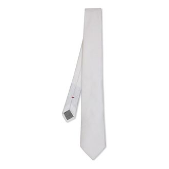 Dell'Oglio Ties, male, White, Size: ONE SIZE Oxford Tie