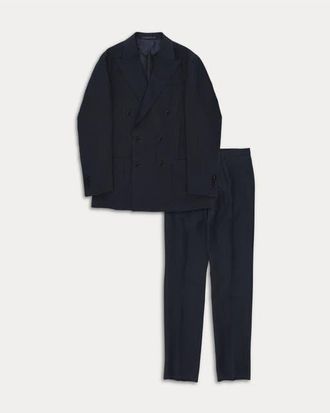 Fortela Tot&ograve; Linen Sartorial Suit in Blue at Nordstrom, Size 50 Eu