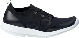 Oofos OOMG Sport LS White / Black 5076-WHTBLK Womens