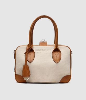 Golden Goose Sac Vita Bag Ecru/Cuoio