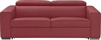 Egoitaliano 2,5-Sitzer »Cabiria, Design und super Sitzkomfort« inkl. manuell verstellbarer Kopfstützen, mit Metallfüssen