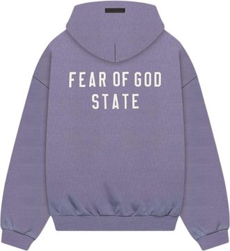 Fear of God HOMECOMING Heavy Fleece Full zip Hoodie Lavender 192BT246247F