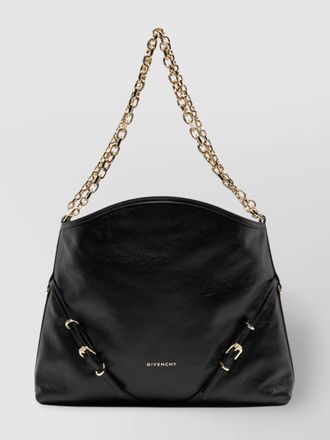 Givenchy shoulder calf leather grained shoulder bag