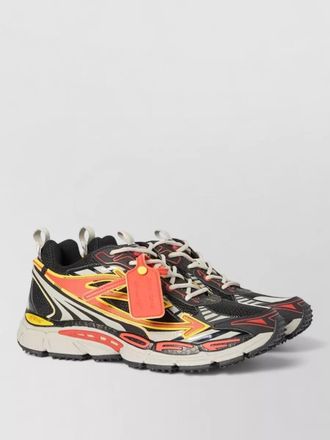 Off-white arrow be right back mesh sneakers