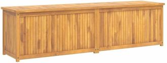 vidaXL Cassa da Giardino 200x50x55 cm in Legno Massello di Teak vidaXL