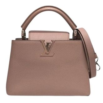 Louis Vuitton Pre-owned Vintage Taurillon Flap Handbag - Dames - Pre-owned - Roze - Maat: ONE Size Leer