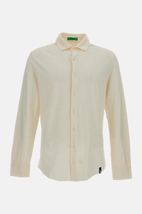 Drumohr Camicia Collo Francese