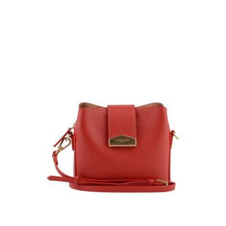 Pourchet Le Petit Trotteur - Dames - Schoudertassen - Rood - ONE Size - Leer - Tassen