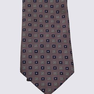 Ermenegildo Zegna Mens Ties Pink _se