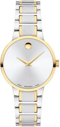 Movado Museum White Dial Ladies Watch 0607909