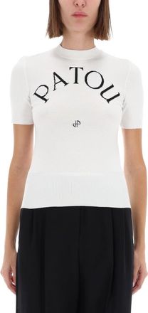 Patou T-shirt With Logo Writing