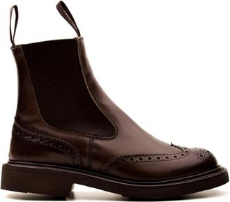 Trickers Silvia Chelsea Boot - Dames - Chelseaboots - Bruin - 36 1/2 EU - Leer - Schoenen