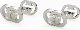 Gucci Interlocking G Cufflinks - YBE814829001