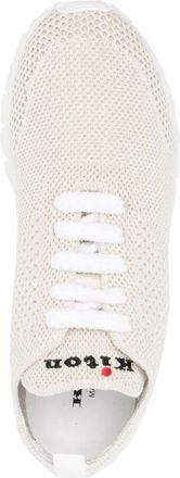 Kiton Womens Fully-Perforated Low-Top Sneakers Aw26 W