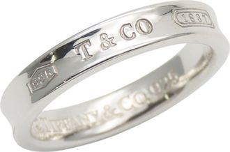 Tiffany & Co. Silver Silver 925 Band Ring (Pre-Owned)