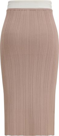 Diesel Womens M-Zinia Skirt 7aw Viscose; Polyester