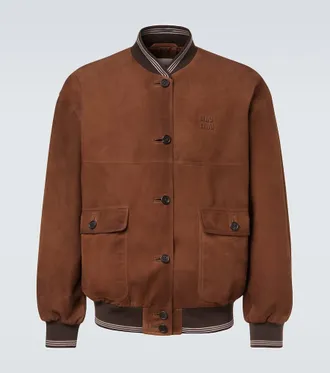 Miu Miu Chaqueta de ante