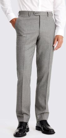 Vitale Barberis Italian Tailored Fit Grey Trousers