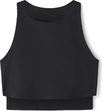 Rhone Womens Instinct Longline Bra Black XS