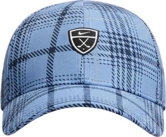 Nike Club Golf Plaid Cap Work Blue Anthracite Black IQ5366-486