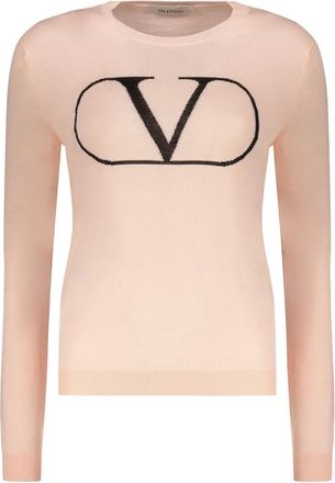 Valentino Garavani Trui met hoge hals - Roze