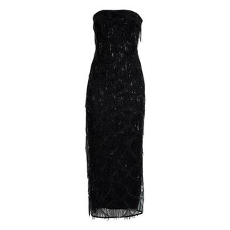 Rotate Rotate Birger Christensen, Dames, Jurken, Zwart, Maat: 2XS Viscose