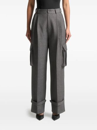 Manière De Voir Danielle pleated trousers - Grijs