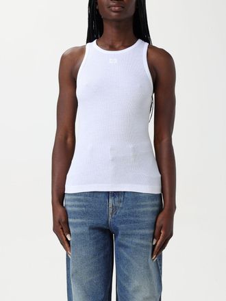 Ganni Geribbelde Tanktop Slim Fit