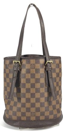 Louis Vuitton Brown Damier Canvas Ebene Damier Canvas Pouch Shoulder Bag Tote Bag (Pre-Owned)