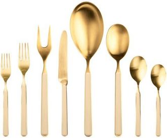 Mepra Fantasia Ice Gold Flatware Set - 43 Pieces in Sesame at Nordstrom