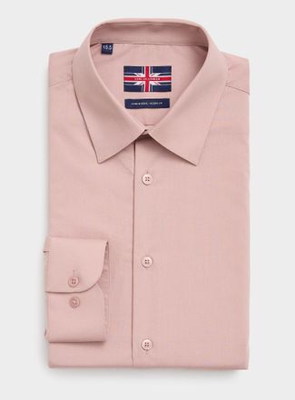 Soul of London Mens Stretch shirt Modern fit