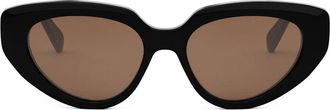 Celine Sunglasses Cl40286 I 01 E Black/Brown Women