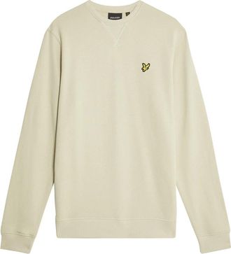 Lyle & Scott Middenlaag Crew Neck Sweatshirt - Heren - Sweatshirts - Beige - 2XL - Hoodies & sweatvesten