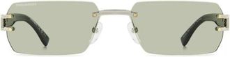 Dsquared2 Sunglasses D2 0189/S I20 Gp Gold/Green Unisex Photochromic