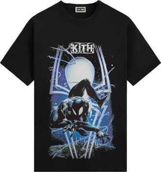 Kith T-shirt met grafische print - Zwart
